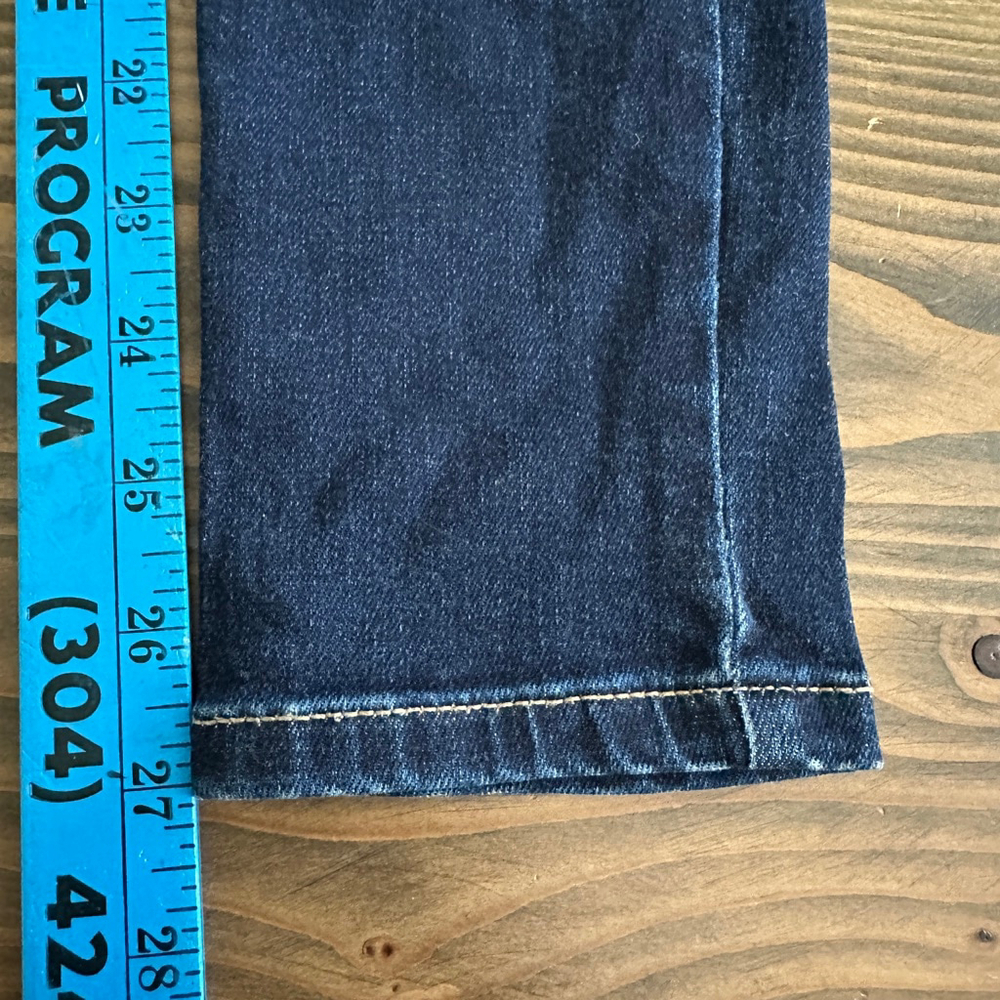 Women’s Arizona Jean Co Jeans Blue Size 0 Dark Wash Stretch Denim Five Pocket - Picture 6 of 7